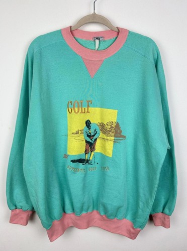 Felpa grafica retrò golf