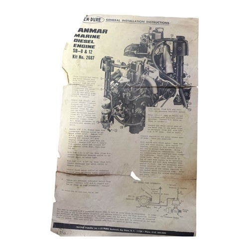 Sen dure yanmar motore - motore, diesel