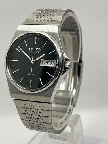 Seiko chronos quadrante nero - seiko,