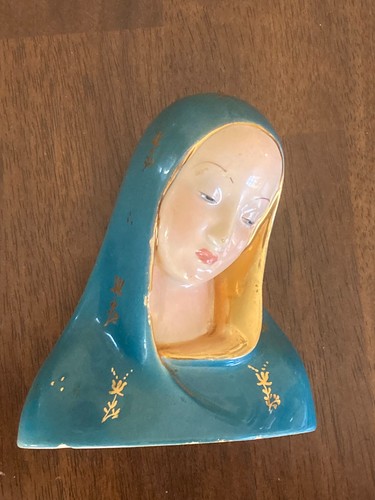 Madonna ceramic handpainted - madonna,