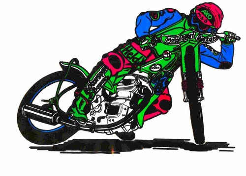 Speedway adesivo held - speedway,