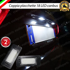 PLACCHETTE A LED LUCI TARGA 18