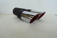 TERMINALE MARMITTA DOPPIO SCARICO VINTAGE FIAT 500 600 850 Panda 127 128 Mini