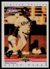 1992 Classic Best Fisher Nuts Cliff Floyd Albany Polecats