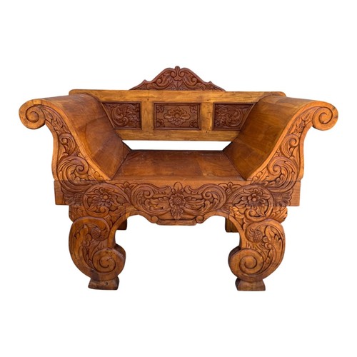 Poltrona legno massello - legno,
