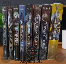 Throne of Glass 8 Books Box Set By Sarah J. Maas, Paperback