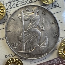 10 LIRE 1936 IMPERO VITTORIO