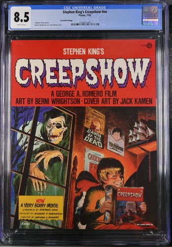 Stephen king creepshow cgc - king's,