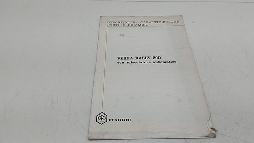 Piaggio vespa rally 200