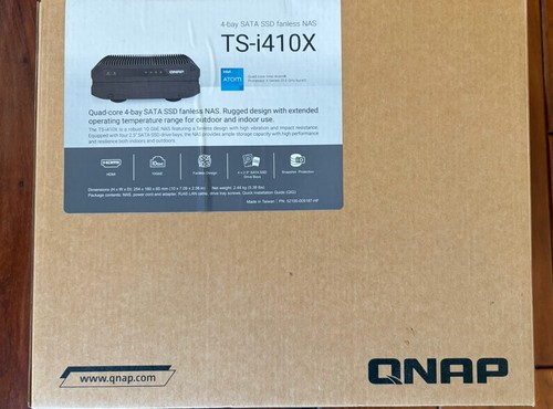 Qnap i410x 4 baie - qnap, ts-i410x-8g-us