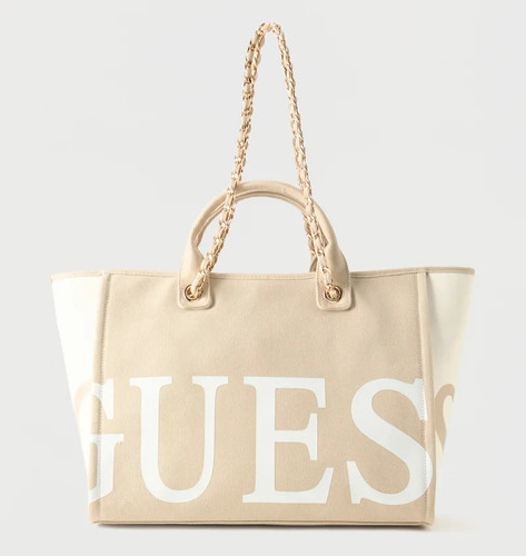 Maxi borsa spiaggia logo - , guess