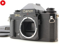 Canon NUOVA F-1 Eye Level 35 mm fotocamera reflex pellicola corpo schermo...