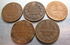 Italia km3 5 centesimi - italia,