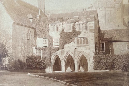 Vintage albumen print the - vintage,