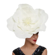 Elegante Cappello A Velo A