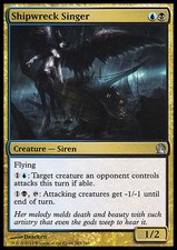 MTG 2x SHIPWRECK SINGER - SIRENA DEI NAUFRAGI - THS - MAGIC