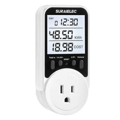 Watt meter presa spina - watt,