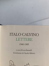 Calvino - Lettere 1940 - 1985 - I Meridiani Mondadori 2001 (no edicola)