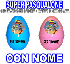 TOY STORY SUPER PASQUALONE SORPRESONE UOVO DI PASQUA CONTENITORE BIMBO BAMBINO