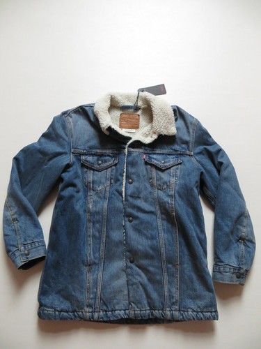 Levi giacca lunga jeans - lunga,