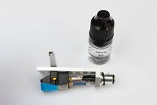 Silver Headshell, cartuccia AT, stilo per Sanyo TP1010, TP80SA, TP1030, TP1005