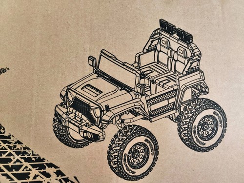 Auto jeep offroad nera - jeep,