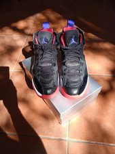Air Jordan jumpman two trey sneakers uomo alte nere nuove comode originali