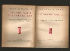 Sterne - viaggio sentimentale- Grandi scrittori stranieri UTET n. 23 -1932