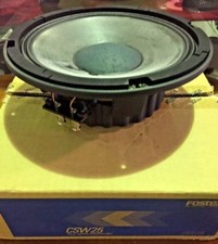FOSTEX CSW25 25cm 10" SUPER WOOFER RARISSIMO MADE IN JAPAN 4OHM 100W Carbonio