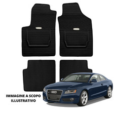 4 TAPPETI TAPPETINI IN GOMMA