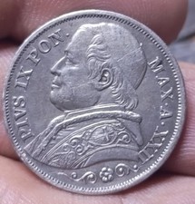 Stato Pontificio Pio IX 2 lire del 1867