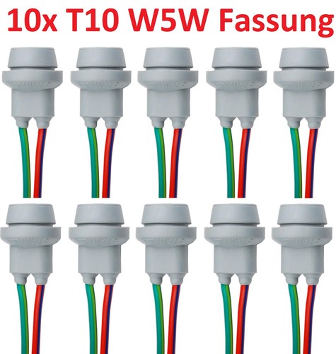 10x t10 w5w portalampada - 10x, spina