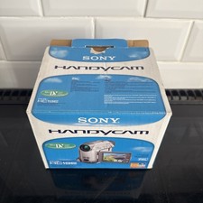 Sony Handycam DCR-HC19E "Nightshot" Mini videocamera DV sensore CCD vintage in scatola