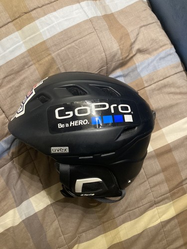 Casco sci uvex nero - nero, taglia