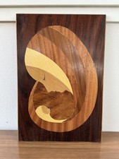 Quadro In Legno Intarsiato