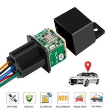 Mini GPS Tracker Pista in Tempo Reale Vibrazione Allarme Overspeed MV730 Relè Localizzatore Auto