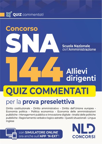 Concorso 144 sna allievi - 144,