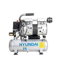 COMPRESSORE ARIA PORTATILE SILENZIATO HYUNDAI 6L 1HP - COD. 65712