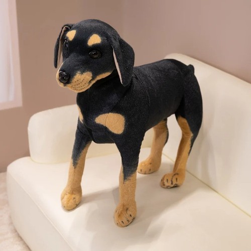 Peluche cane doberman - peluche,