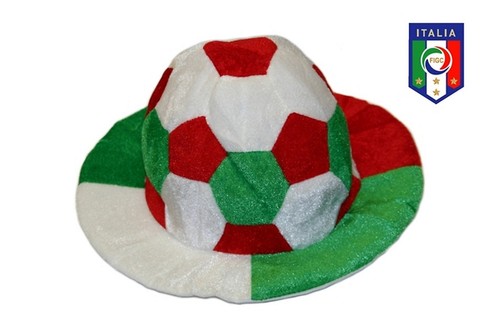 Cappello pallone tricolore - pallone,