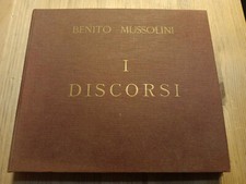 I DISCORSI BENITO MUSSOLINI ed EDISC HI-FI