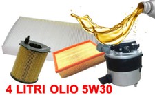 KIT 4 FILTRI TAGLIANDO OLIO