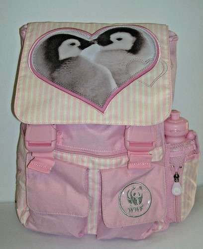Zaino scuola wwf pinguini - scuola,