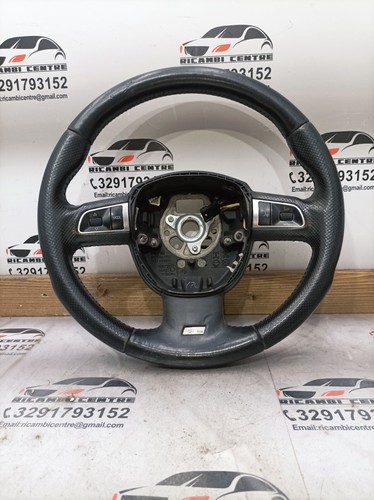 Volante in pelle - volante, nera