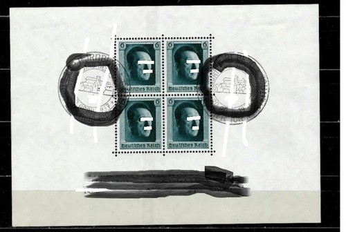 Terzo reich foglietto - reich,