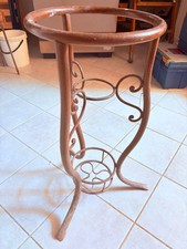 Grande portavaso in ferro battuto