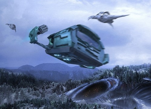 Stargate atlantis puddlejumper - stargate,