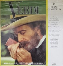 VERDI DISCO 17 Brani da OTELLO LP Vinile 33 Giri ERI RAI FABBRI Taddei Usato