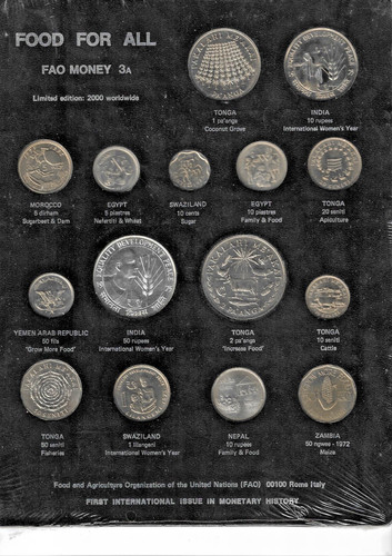Raccolta monete fao money - raccolta, 3a