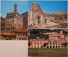 3 cartoline GUBBIO Cartolina